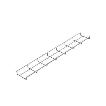 лоток проволочный 100х35 l3000 сталь 4мм pl35-100-3000 оцинк. км lo0650 от магазина Штепсель и батарейка.