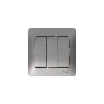 выключатель 3-кл. сп glossa 10а ip20 (сх. 3) 10ax механизм платина se gsl001231 от магазина Штепсель и батарейка. - фото_5