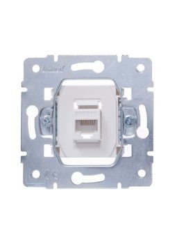 розетка компьютерная 1-м сп vesna механизм бел. lezard 742-0288-139 от магазина Штепсель и батарейка. - фото_7