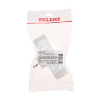 разветвитель 3-м с заземл. 16а ip20 линейный бел. rexant 11-1079 от магазина Штепсель и батарейка.