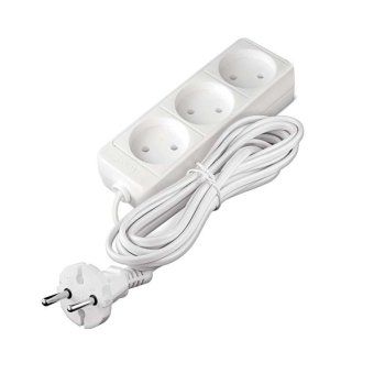 удлинитель 3х5м без заземл. 6а ip20 1.3квт шввп союз 481s-0305 от магазина Штепсель и батарейка.