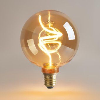 лампа светодиодная филаментная loft 271 g125 5вт 1800к e27 dim voltega 8558 от магазина Штепсель и батарейка. - фото_8