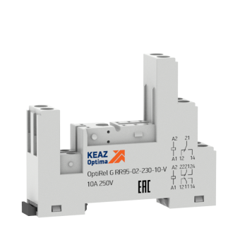 розетка для реле optirel g rr95-02-230-10-v кэаз 281173 от магазина Штепсель и батарейка.