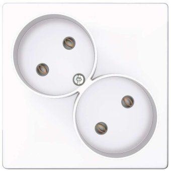 розетка 2-м сп simon 24 16а ip20 2х2p без защ. шторок механизм бел. simon 2450457-030 от магазина Штепсель и батарейка.