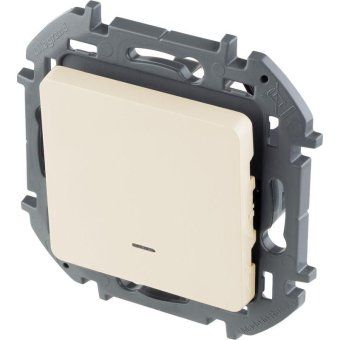 выключатель 1-кл. inspiria 10а ip20 250в 10ax с подсветкой/индикацией механизм сл. кость leg 673611 от магазина Штепсель и батарейка. - фото_3