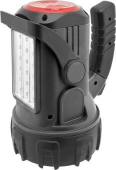 фонарь-прожектор аккумуляторный кемпинговый 94 975 npt-sp12-accu 1led 3вт 18 + 4led аккум. 3.7в 4а.ч navigator 94975 от магазина Штепсель и батарейка.