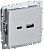 розетка brite usb a+c 18вт рю11-1-бра механизм алюм. iek br-u22-018-k47 от магазина Штепсель и батарейка.
