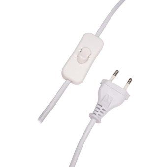 светильник настольный jh3-01-wh e14 ip20 110х110х310мм метал.; ткань; pvc-пластик бел. jazzway 5062344 от магазина Штепсель и батарейка. - фото_5