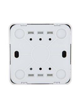 кнопка звонка 1-кл. 1п оп viola 10а ip20 бел. lezard 751-0200-103 от магазина Штепсель и батарейка. - фото_2