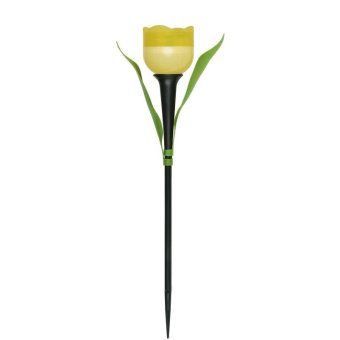 светильник садовый usl-c-452/pt305 "желтый тюльпан" yellow tulip ip44 солнечная батарея uniel ul-00004277 от магазина Штепсель и батарейка.