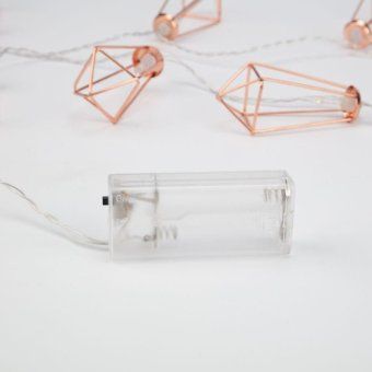 гирлянда светодиодная "кристаллы бронзовые" 1.5м 10led тепл. бел. 0.1вт ip20 провод пвх прозр. элементы питания 2хaa (не в компл.) neon-night 304-019 от магазина Штепсель и батарейка. - фото_3