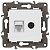 розетка компьютерная + телевизионная 2-м elegance 14-3110-01 rj45 + tv ip20 механизм бел. эра б0034314 от магазина Штепсель и батарейка.