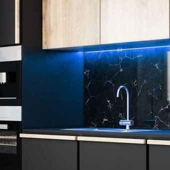 лента светодиодная elementary 2835/60-smd 4.8вт/м син. ip66 210лм/м 12в 8мм (уп.5м) gauss 356000505 от магазина Штепсель и батарейка. - фото_4