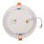 светильник светодиодный pled dl7 wh downlight 18вт 4000к 170х26мм ip54 дво встраив. pro jazzway 5046658 от магазина Штепсель и батарейка. - фото_3