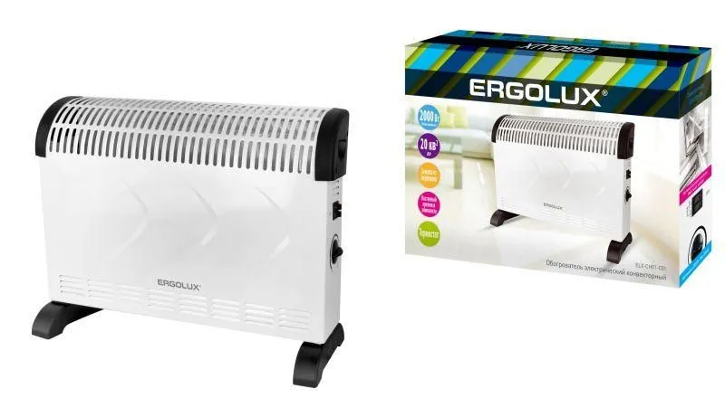 тепловентилятор elx-сh01-c01 220-240в 750/1250/2000вт бел. ergolux 14544 от магазина Штепсель и батарейка.