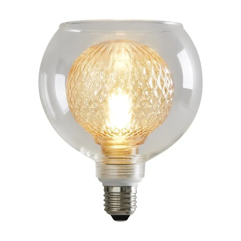 лампа светодиодная loft led g125 4вт 2700к e27 dim voltega 8546 от магазина Штепсель и батарейка.