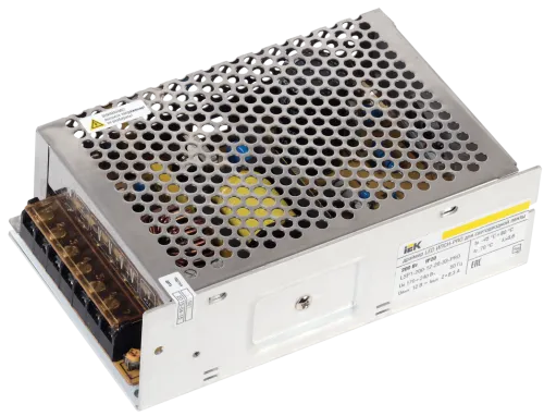 iek драйвер 12v 200вт ip20 58х35х23,5 led ипсн-pro блок - клеммы iek от магазина Штепсель и батарейка.