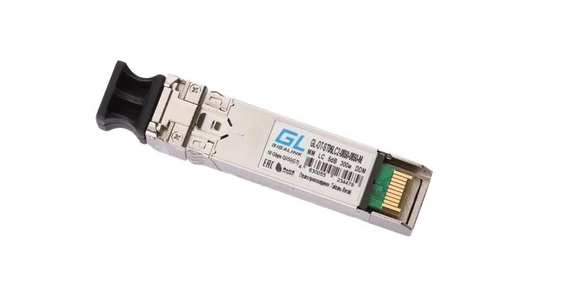 модуль sfp+ 10g два волокна mm 5дб до 300м nikomax gl-ot-st05lc2-0850-0850-m от магазина Штепсель и батарейка.