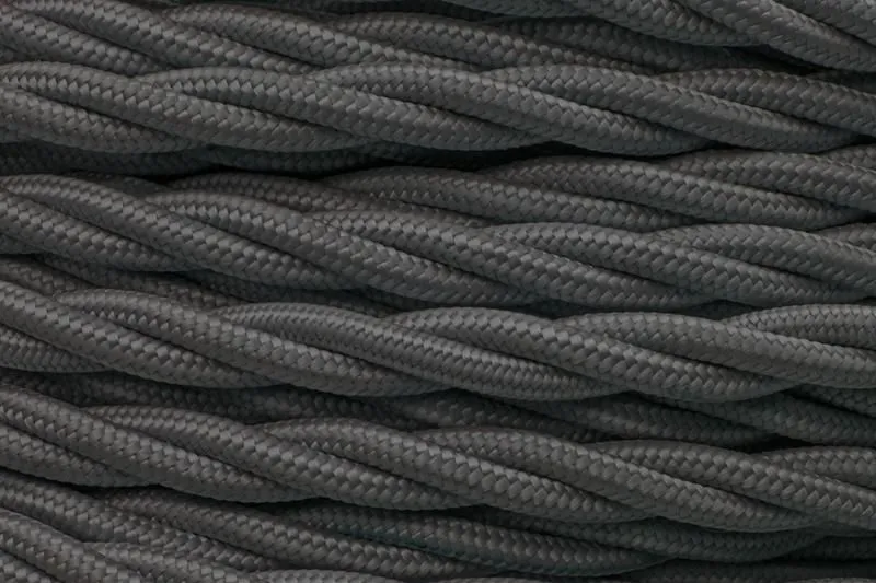 провод 2х1.5 графит матов. (уп.150м) bironi b1-424-713-150 от магазина Штепсель и батарейка.