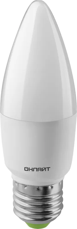 лампа светодиодная 61 959 oll-c37-10-230-2.7k-e27-fr 10вт онлайт 61959 от магазина Штепсель и батарейка.