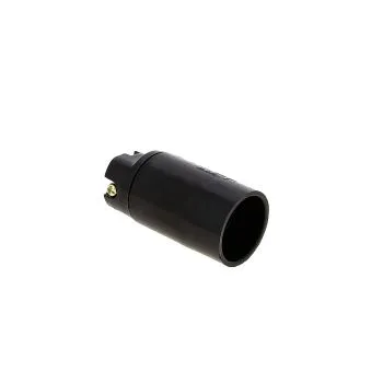 патрон e14 карболитовый подвесной черн. ekf lhc-e14-s-s от магазина Штепсель и батарейка.