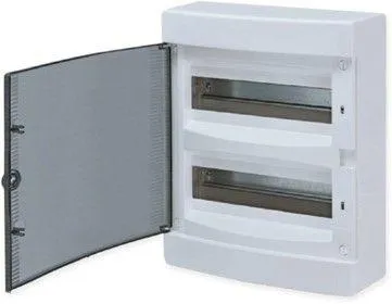 щит распределительный навесной unix 2х12мод. ip41 прозр. дверь proxima ekf ux-2x12-n от магазина Штепсель и батарейка.
