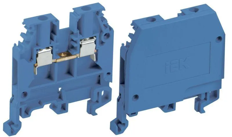 зажим наборный зни-2.5кв.мм (jxb24а) син. iek yzn10-002-k07 от магазина Штепсель и батарейка.