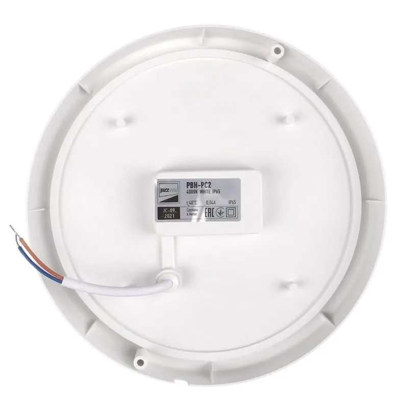 светильник светодиодный "банник" pbh-pc2-rs sensor 12вт 4000к ip65 жкх дбп кругл. пылевлагозащ. с микроволнов. датчиком бел. pro jazzway 2850584a от магазина Штепсель и батарейка.