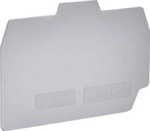 изолятор торц. hmt.4/pt/gr сер. для клемм hmm.4 / hte.4 dkc zhm251gr от магазина Штепсель и батарейка.
