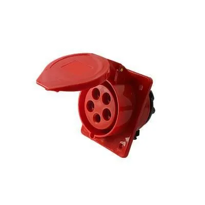 розетка стационарная сп ppc 415 16а 5п 3р+ре+n 380в ip44 pro jazzway 5072978 от магазина Штепсель и батарейка.