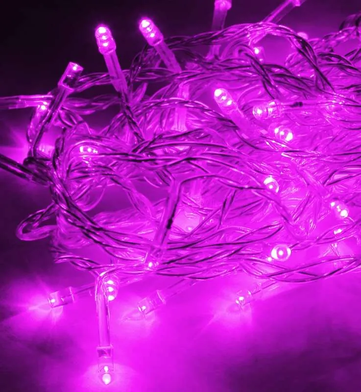 гирлянда светодиодная 50led провод 6.5м 8 режимов мигания космос koc_gir50led_v от магазина Штепсель и батарейка.
