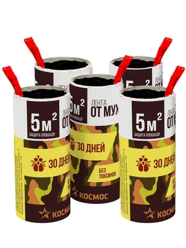 лента липкая от мух космос koc_gh331 от магазина Штепсель и батарейка.