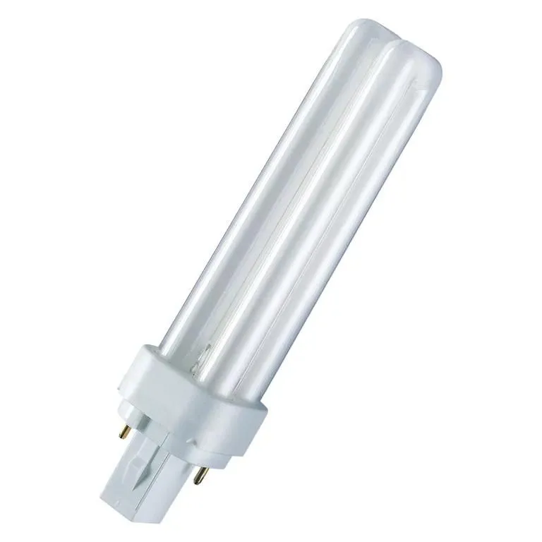 лампа люминесцентная компактная dulux d 18вт/840 g24d-2 osram 4099854122958 от магазина Штепсель и батарейка.