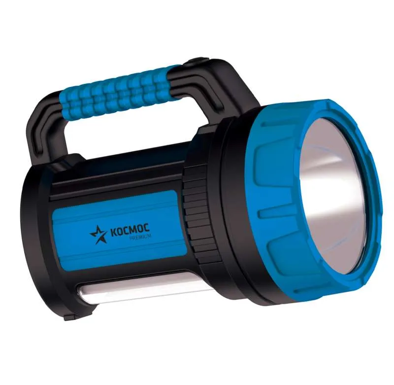 фонарь аккумуляторный kosmos premium 7w led зу 220/12в usb зарядка телефона космос kosaccu9107wusb от магазина Штепсель и батарейка.