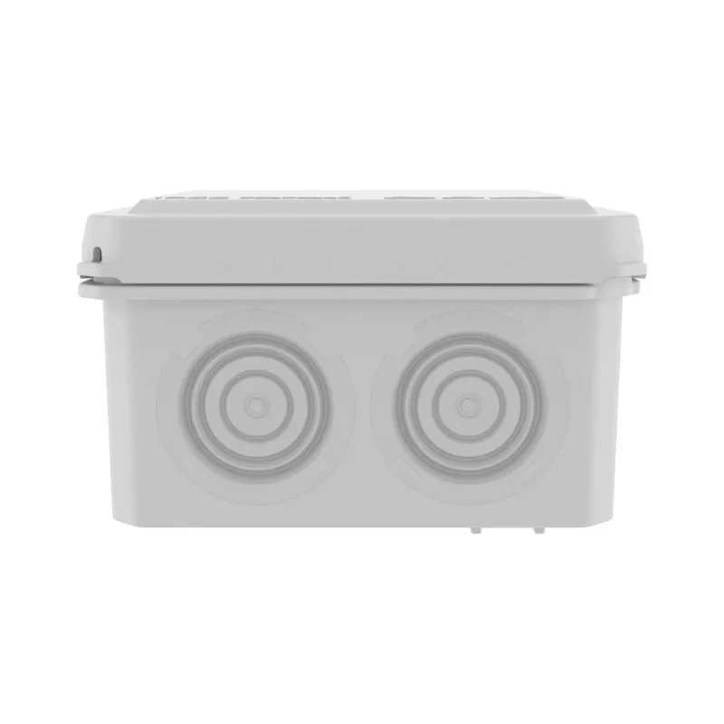 коробка ответвительная с 8+2 кабельными вводами д.20/20мм ip55 70х70х40мм dkc 53770 от магазина Штепсель и батарейка.