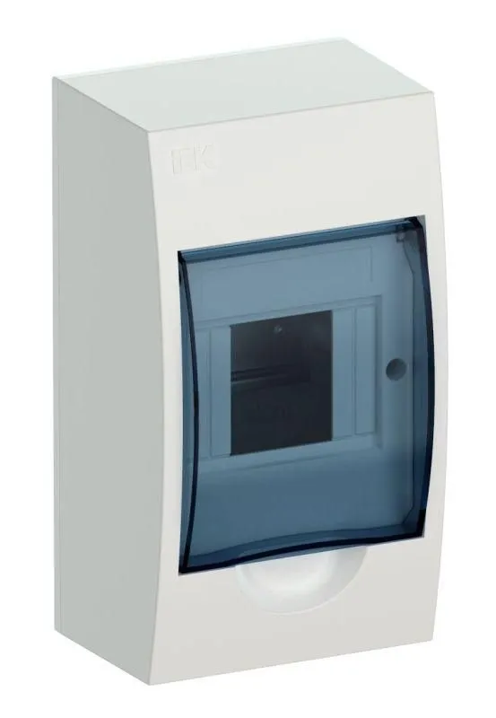 корпус щрн-п-4 krepta 3 ip41 навесной пластик. бел. iek mkp12-n-04-40-20 от магазина Штепсель и батарейка.