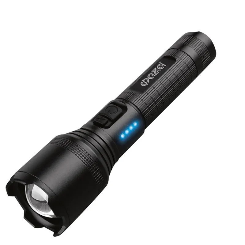 фонарь аккумуляторный accuf1-l15wz-bk 15вт xhp60 800лм li-ion 18650 3.7в 1200мач (5режимов; с функцией zoom; кабель usb-type-c в комплекте) черн. ipx4 фаzа 5050402 от магазина Штепсель и батарейка.