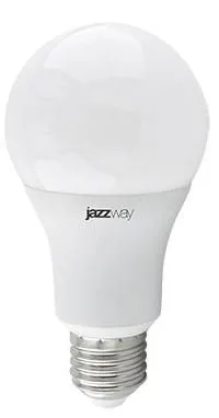 лампа светодиодная pled-sp 20вт a65 4000к нейтр. бел. e27 230в/50гц jazzway 5019669a от магазина Штепсель и батарейка.