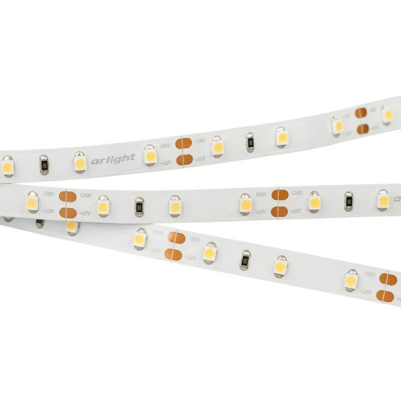лента светодиодная rt 2-5000 12v warm 2700к 3528 300 led cri98 4.8вт/м ip20 (уп.5м) arlight 021420(1) от магазина Штепсель и батарейка.