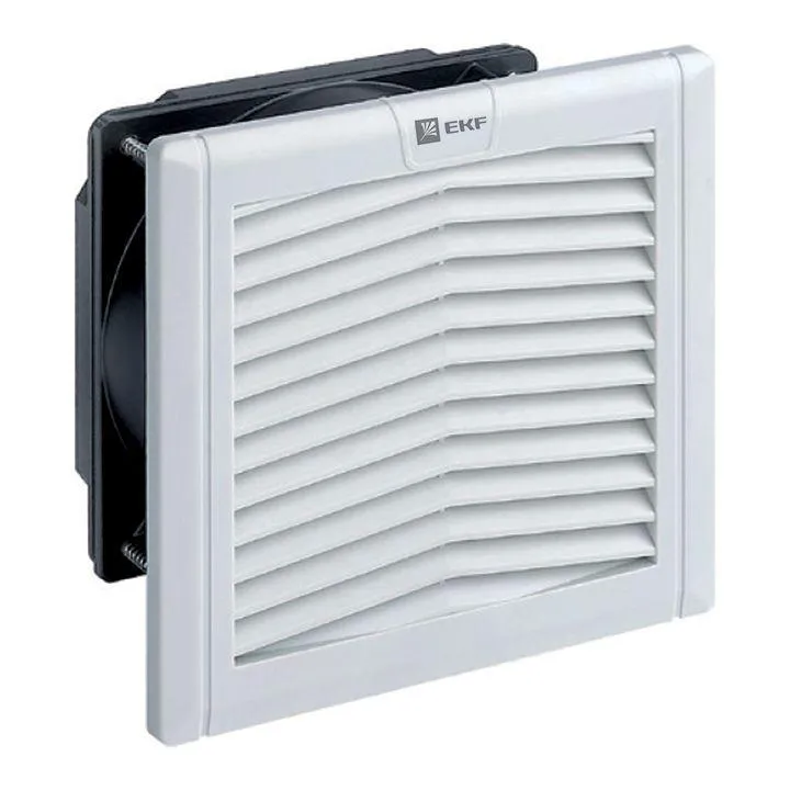 вентилятор с фильтром 170 куб.м./ч 176x176мм 220в ip54 proxima ekf fan170f от магазина Штепсель и батарейка.