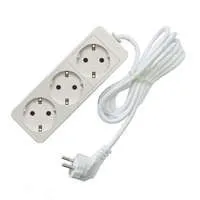 удлинитель 3х7м с заземл. 10а ip20 2.2квт пвс союз 481s-9307 от магазина Штепсель и батарейка.