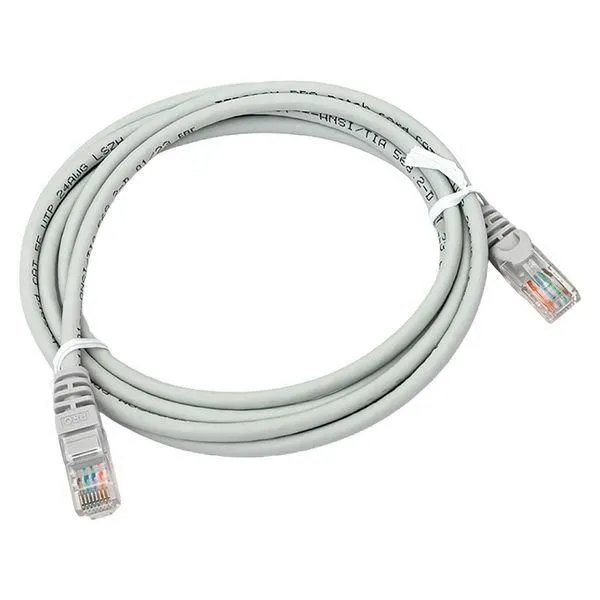 патч-корд кат.5e utp неэкранир. lszh сер. 2.0м teracom pro ekf trp-5eutp-lsh-2m-gy от магазина Штепсель и батарейка.