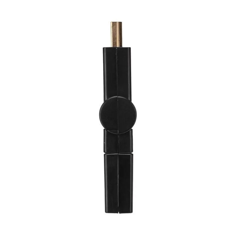 переходник штекер hdmi - гнездо hdmi поворотный rexant 17-6813 от магазина Штепсель и батарейка.