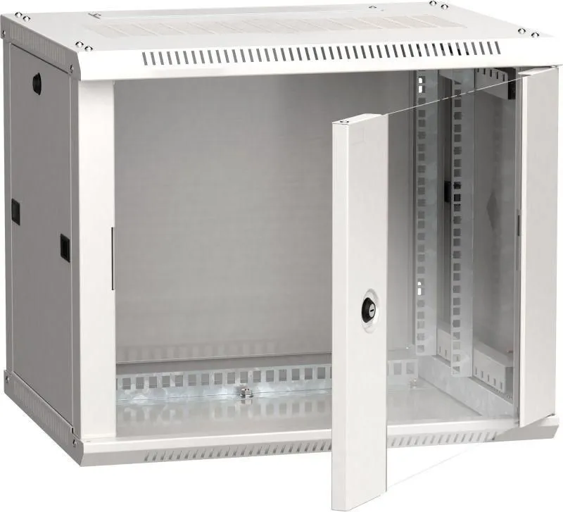 шкаф 19дюйм linea w 6u 600х450мм настен. стекл. дверь ral7035 itk lwr3-06u64-gf от магазина Штепсель и батарейка.
