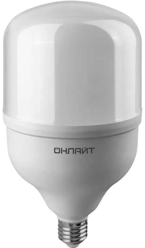 лампа светодиодная высокомощная 82 907 oll-t140-70-230-865-e27e40 70вт 6500к холод. бел. e27/e40 5300лм 176-264в онлайт 82907 от магазина Штепсель и батарейка.