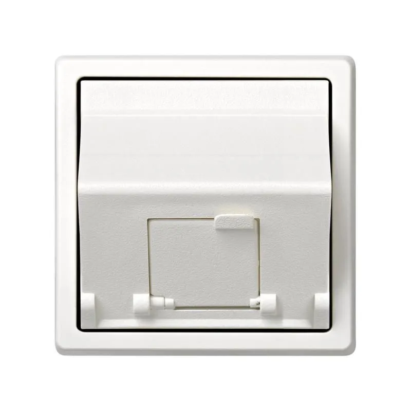 адаптер на 1 rj45(12) коннектор 75528; 75540; 75541; 75544-39 наклонный simon73 loft бел. 73085-60 от магазина Штепсель и батарейка.