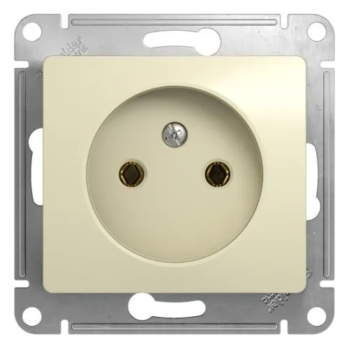 розетка 1-м сп glossa 16а ip20 б/з механизм беж. se gsl000241 от магазина Штепсель и батарейка.