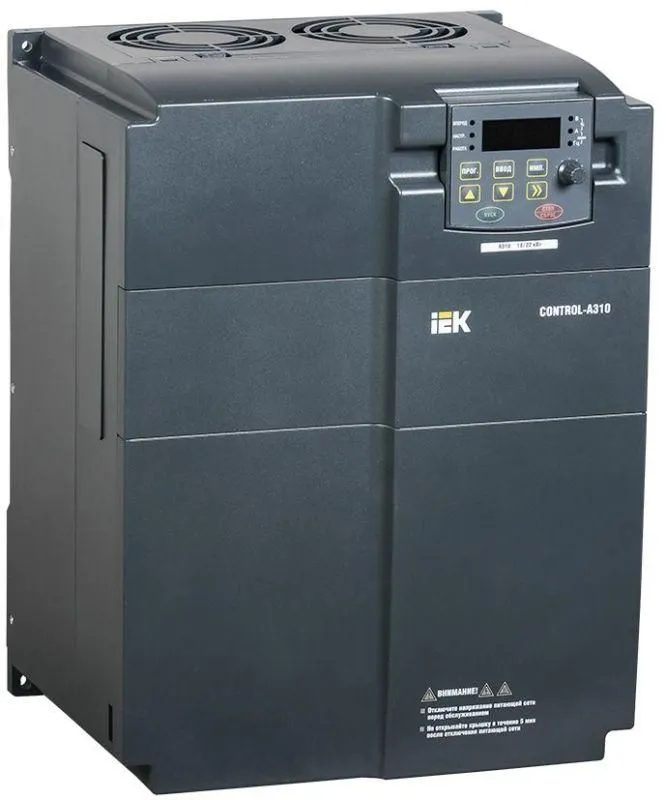 преобразователь частоты control-a310 380в 3ф 22квт 45а iek cnt-a310d33v22te от магазина Штепсель и батарейка.