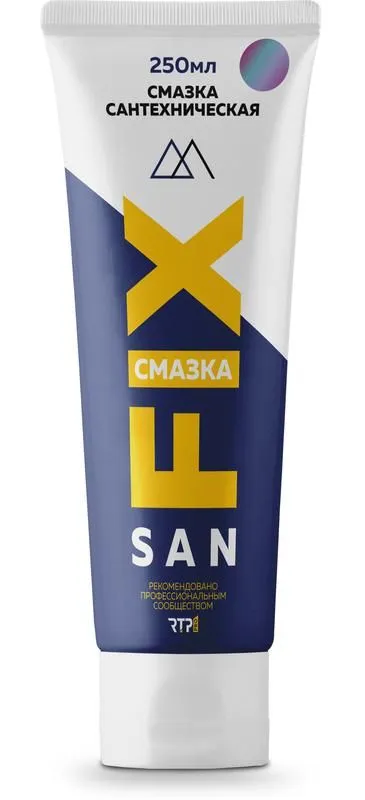 смазка сантехническая силиконовая 250мл sanfix rtp 40720 от магазина Штепсель и батарейка.