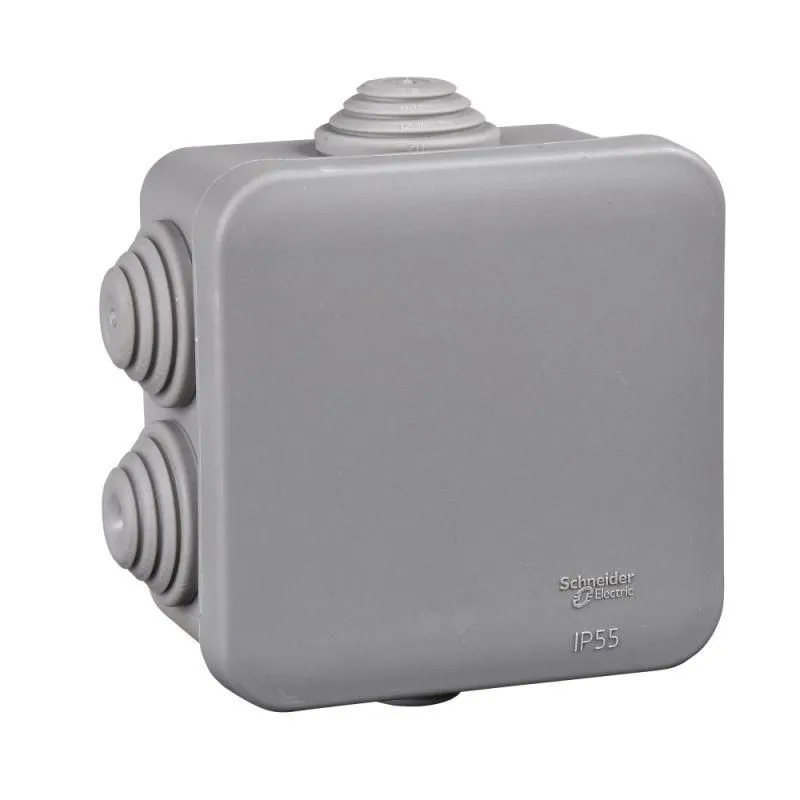 коробка распределительная оп 70х70х40мм ip55 se imt35090 от магазина Штепсель и батарейка.
